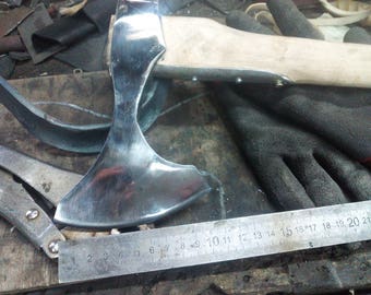 Axe Francis, Flying Axe, Hand forged axe, Battle axe, Bushcraft axe, Hatchet
