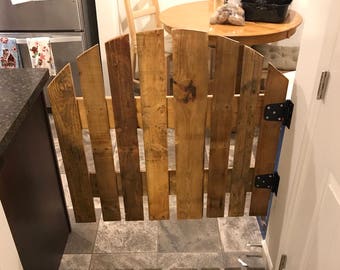 Barn Door Baby Gate-Rustic Baby Gate-Wooden Baby Gate-Dog Gate-Rustic Gate-Baby Gate-Interior Gate-Saftey Gate