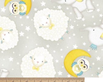 To The Moon & Back - Large Gray by Jennifer Pugh from Wilmington Prints