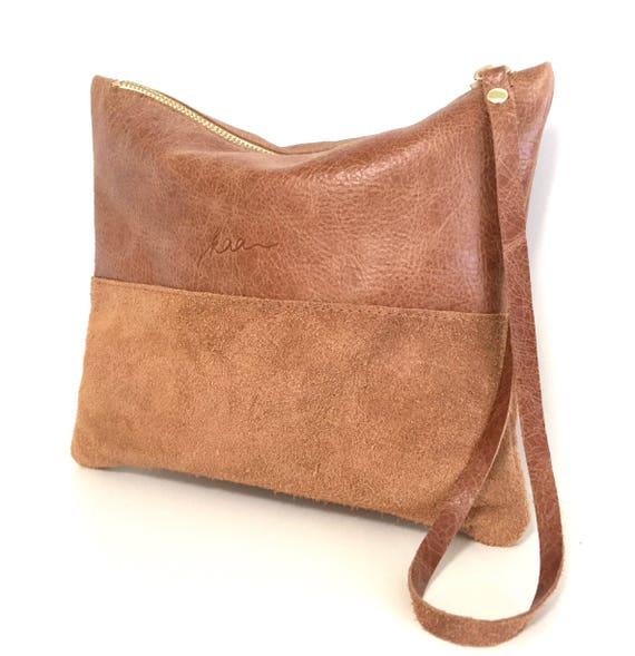 Leather pouch green, green leather purse, small leather bag green