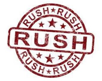 Rush my order