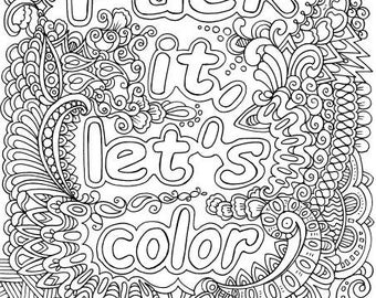 Fck It Lets Color