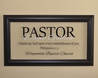 Pastor Dictionary Print Pastor Quote Clergy Gift Gift for