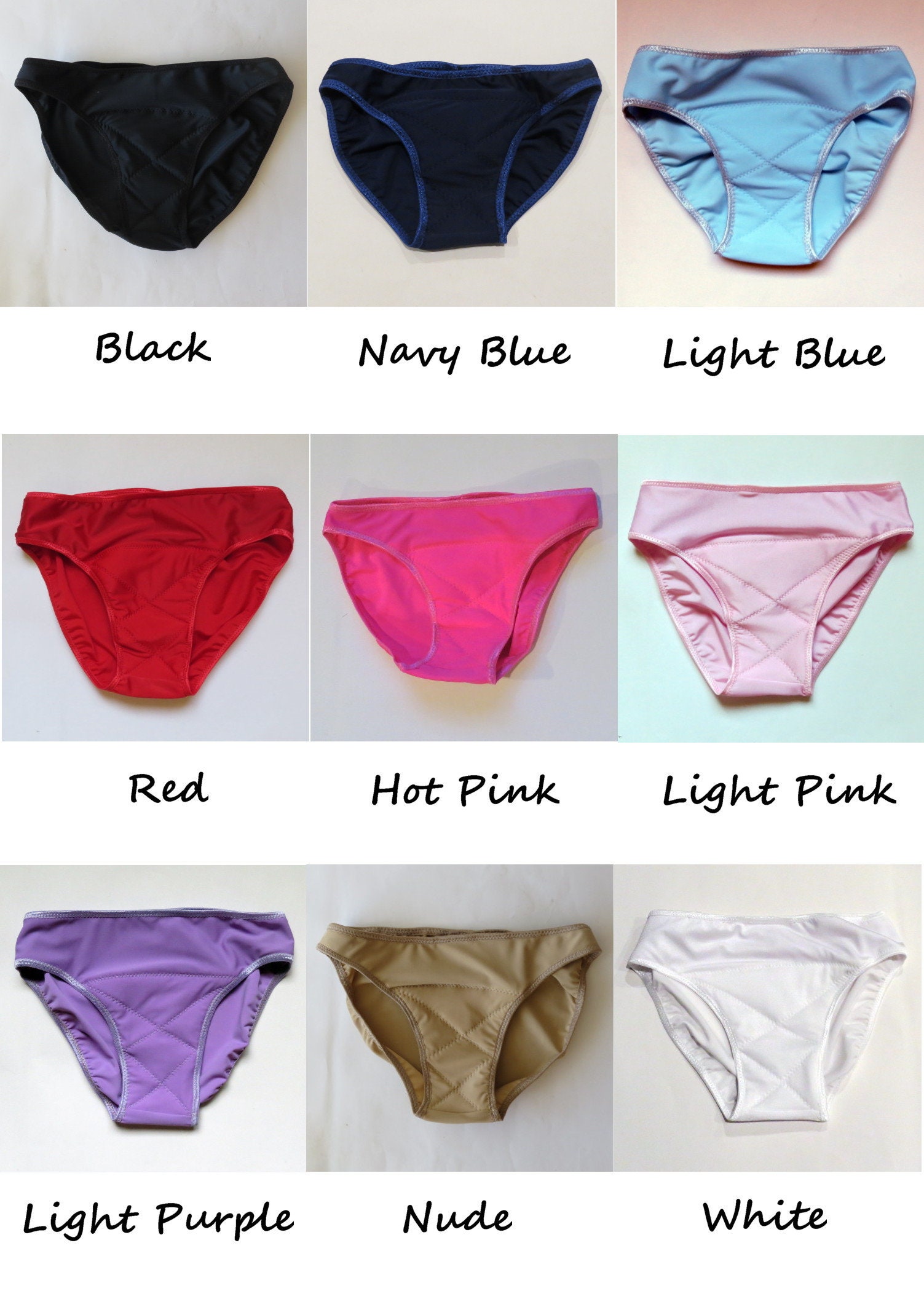 LeoLines TM LYCRA SOLID Color Transgender Panties Underwear