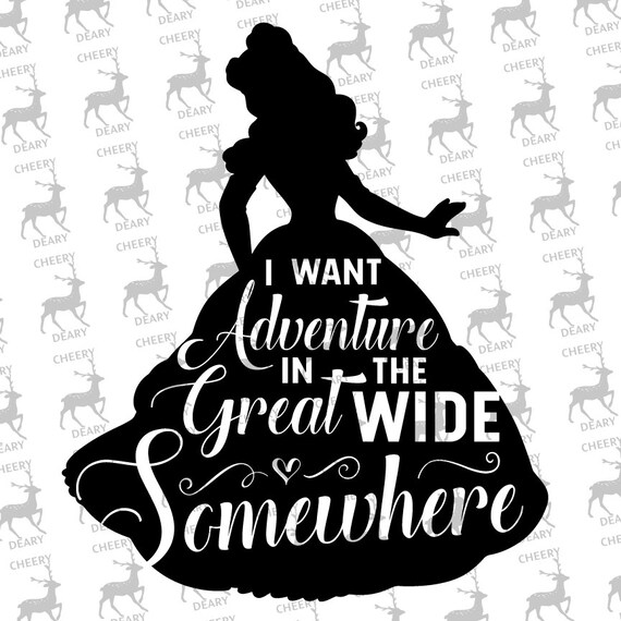 Free Free 317 Disney Belle Silhouette Svg SVG PNG EPS DXF File