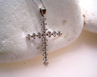 Diamond Cross Necklace