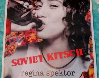 2004 ~ Regina Spektor ~ "Soviet Kitsch" Album Art Poster ~ 2-sided ~ Never Displayed