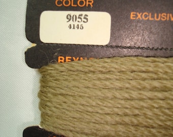 1970s REYNOLDS Needlepoint Crewel 100 Percent Pure Virgin Wool Moth Proof Three Strands Wool Yarn.
