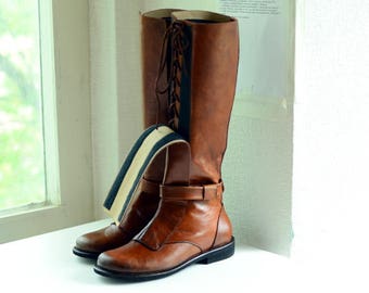 Obi-Wan Kenobi "Old Ben" leather boots / Made to order cosplay boots / Star Wars jedi shoes