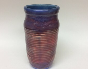 Ceramic vase, wheel thrown vase, wheel thrown pottery, ceramics, ceramic utensil holder, handmade ceramics, vase