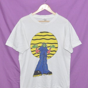 Vintage 90s 1993 Wizo The Clown Medium Size T-Shirt