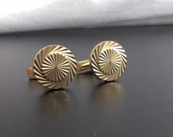 Vintage Gold Plated Cufflinks