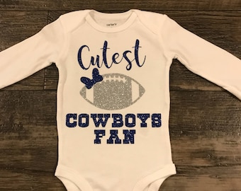 Girls shirt- Dallas cowboys onesie