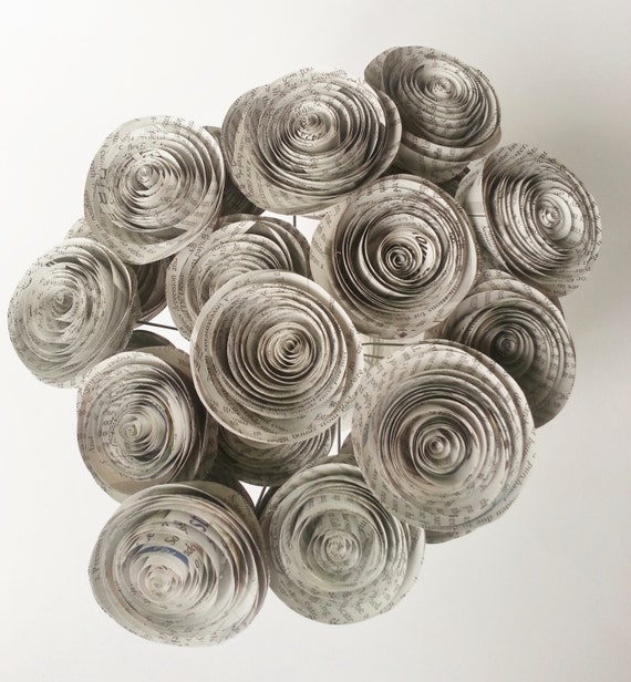 paper flower bouquet newspaper flower bouquet handmade news paper flower