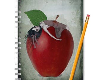Snow White | Cute Notebook | Writing Journal | Fairytale Gift | A5 Notebook | Creepy Cute | Notebook Journal | Diary | Sketchbook | Notebook