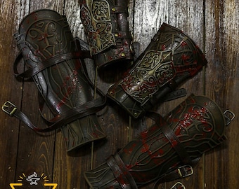 Hunter's bracers and greaves, Bloodborne, props