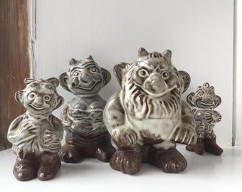 Danish Troll Family by Bornholm