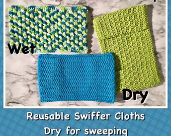 Set of 3 Reusable Swiffer Cloths