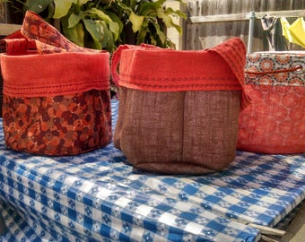 Orange-Themed Handcrafted Baskets