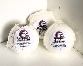 Essential Oil Fizzing Bath Bomb