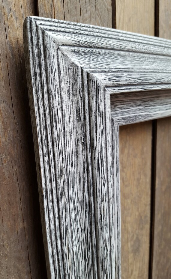 Western style picture frame wood rustic frame rustic decor