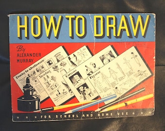 Vintage Drawing Instructional Book