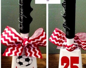 Soccer gifts, cowbell, personalized cowbell, noise maker, coach gift, soccer mom, cow bell