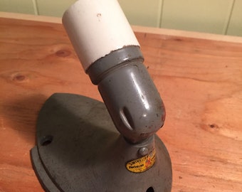 Vintage Swivelier Cast Iron Wall Light Sconce