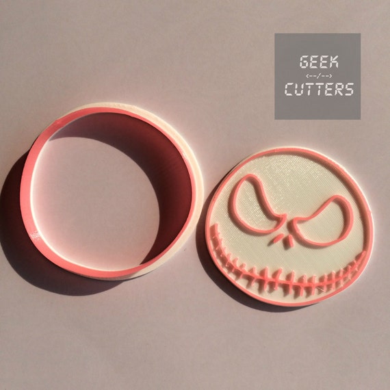 Jack Skellington Cookie Cutter - Nightmare Before Christmas - *Dishwasher safe option* - 3D Printed