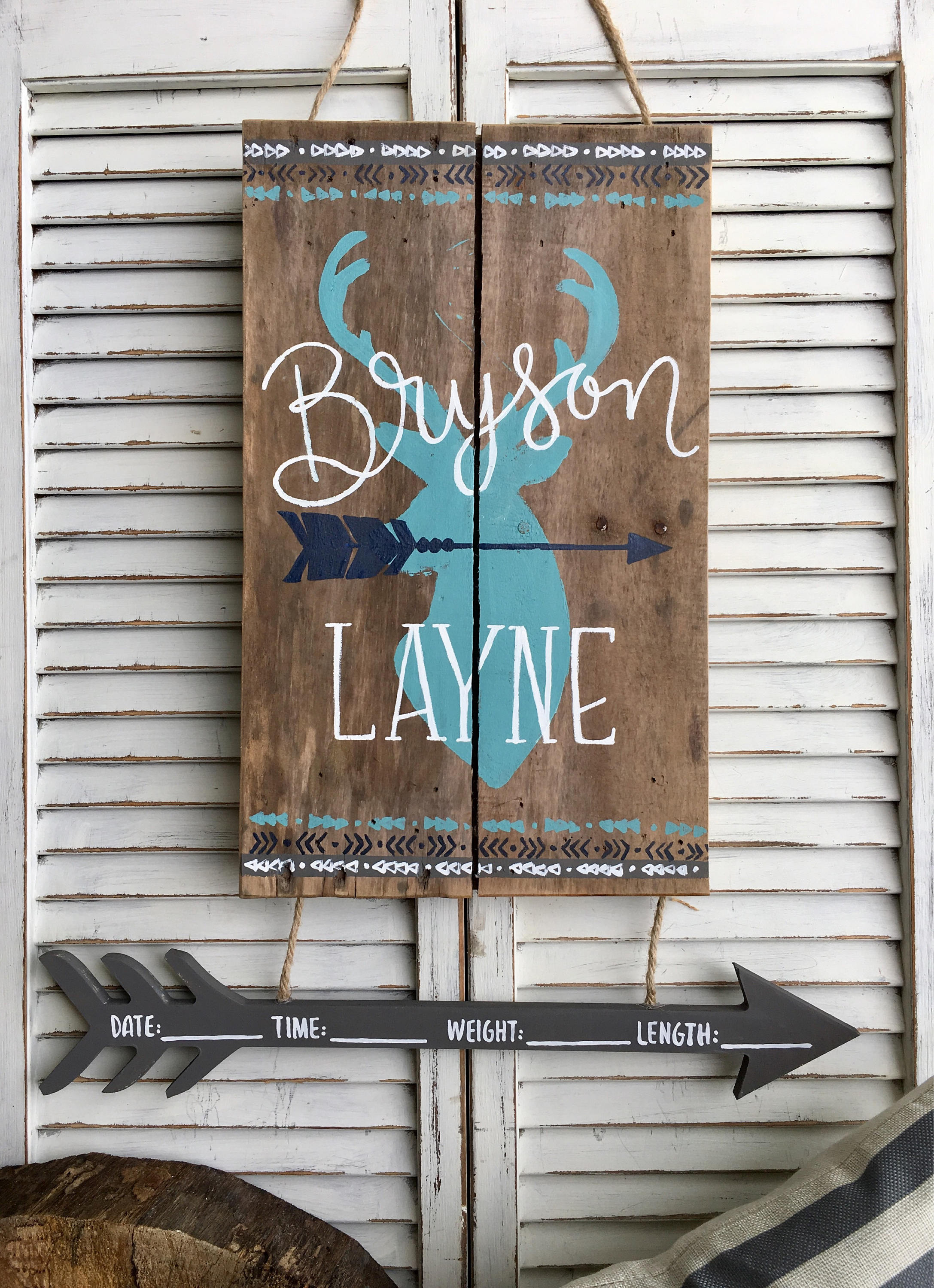 Preferred Hospital Door Hanger For Baby Boy Gk38