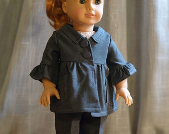 18 inch doll clothes - Office Doll Outfit