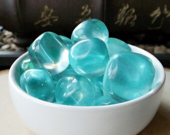 Aqua Blue Obsidian - Reiki charged crystal, crystal healing