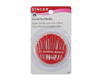 Singer 25 Assorted Hand Needle Compact #00276