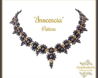 Beading Tutorial "Inocencia" Necklace