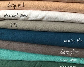 100 % NATURAL FABRICS samples, natural linen, natural HEMP, finished fabrics, softened, prints, striped, wide fabrics for bedding, colored