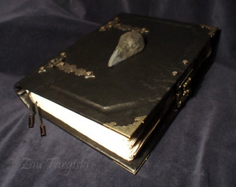 Big Grimoire with Crow's Head