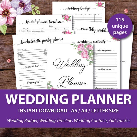 wedding binder templates