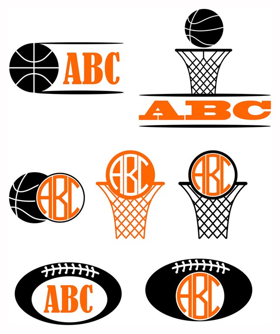 Download Boys monograms SVG Kids vector monogram Sport diy Monogram ...