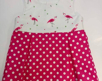 Pretty Pink Flamingo Dress