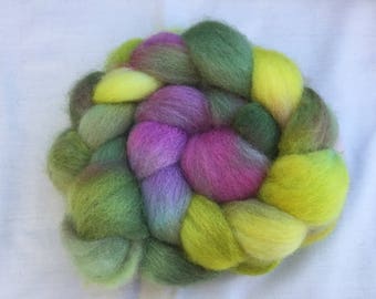 Hand Dyed Jamieson and Smith Shetland wool tops