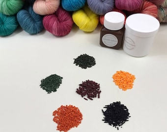 Acid dye granules 50g or 100g, medium concentrated