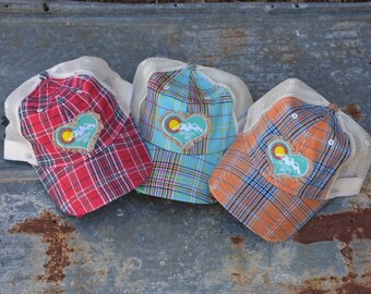 Colorado Girl Plaid Trucker