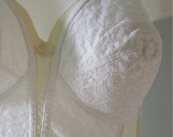 1960s Playtex Boned Long-Line Bra