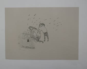 Faye Moorhouse Wonky Drawing Sale | Original Art