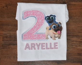 puppy pals birthday shirt