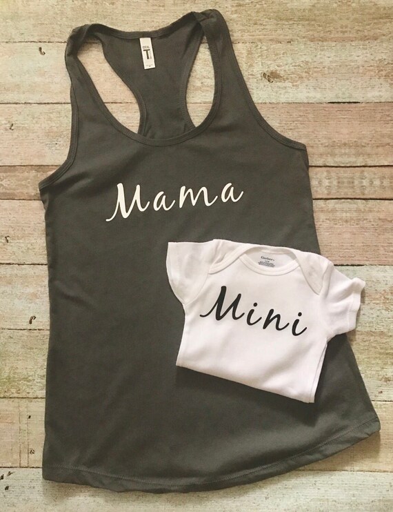 mommy and me custom shirts