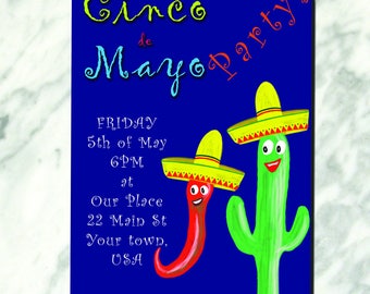 Cinco de Mayo Party Invite