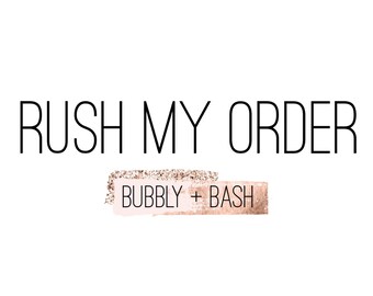 Rush My Order for Christine | SHIP 4/16