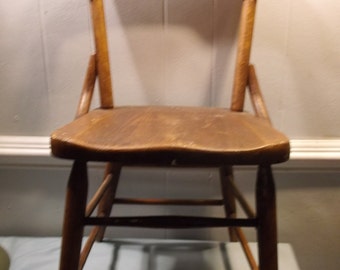 Vintage, Antique, Heywood Wakefield, Wood, Children's, Chair, Furniture, School House, Chair 1