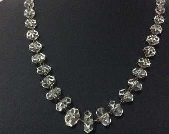 Vintage Edwardian Rock Crystal necklace